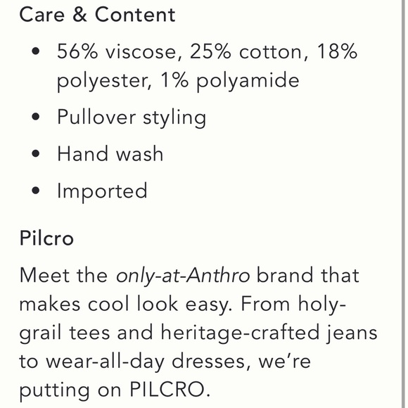 Anthropologie NWT Textured High-Low Pullover Sweater size SP - Picture 7 of 17